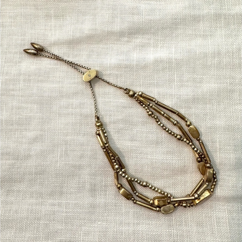 Kendra Scott Chantal gold beaded bracelet